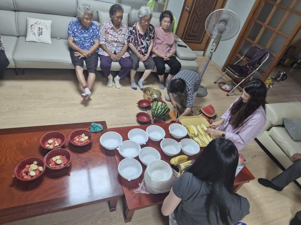 [봉담센터] 상기1리 이동복지관 말복맞이 